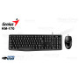 TECLADO GENIUS + MOUSE KM-170_NEGRO (BLACK)