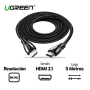 HDMI MALE TO MALE 8K@60Hz  CABLE 3M COD. 80404