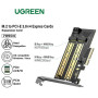 UGREEN PCIE 3.0 A M.2 NVME/M.2 SATA CARD 70504